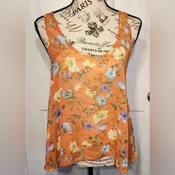 NWT AMBIANCE sheer blouse, size xl - Picture 8 of 8